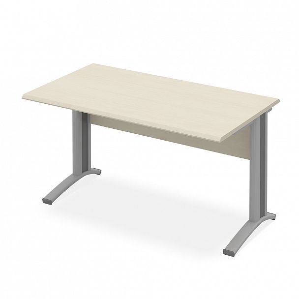 Стол офисный рабочий "Технофорвард" ПК-ТФ-СТ160Х80/РД-В3-99 клен - Вид 1