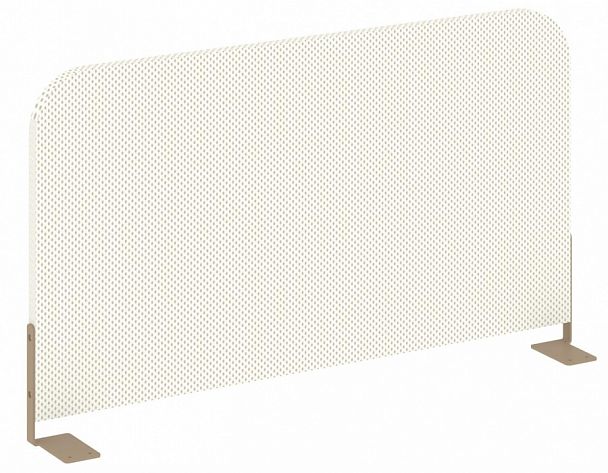 Экран боковой (ткань-СЕТКА) "ESTETICA" ES.TEKRB.S-73 Белый - Вид 1