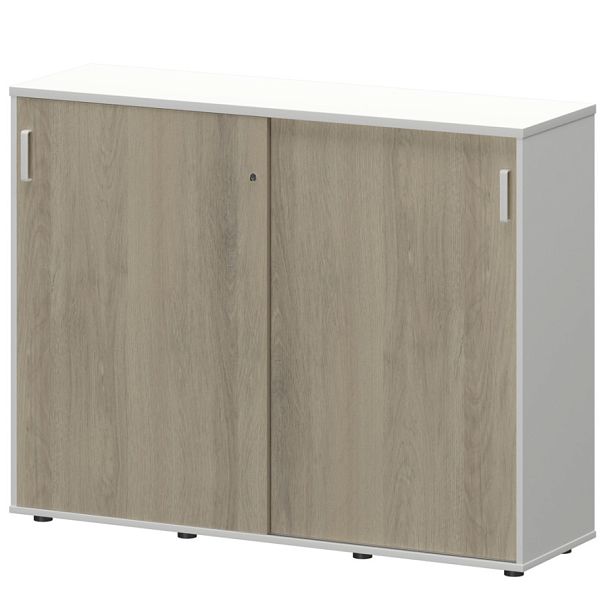 Тумба-купе СМТ-15.11К Тип1 Белый/Кронберг 1496x444x1150 Смарт - Вид 1