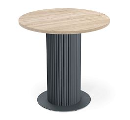 Стол Sheffilton SHT-TU69/TT 80 ЛДСП антрацит/дуб сонома - Фото предпросмотра