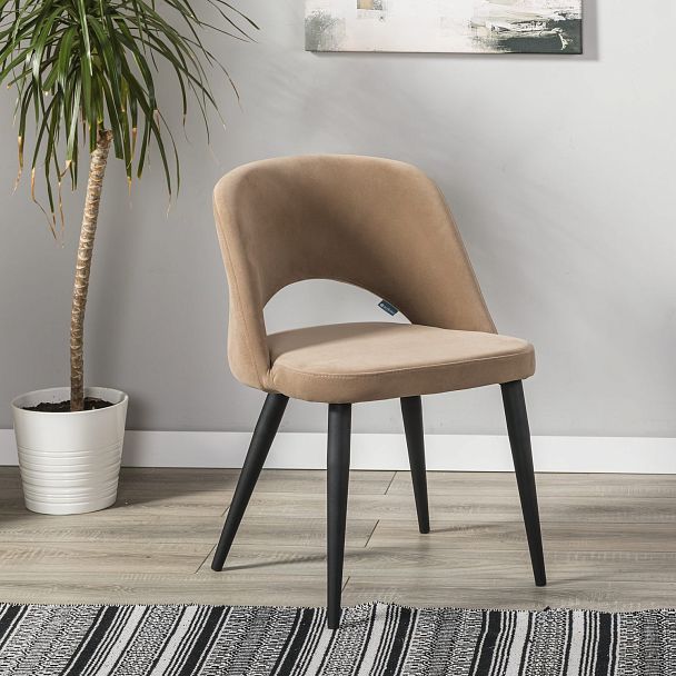 Стул Lars Diag beige/черный - Вид 8