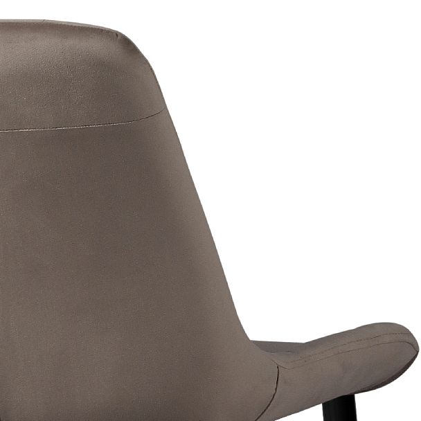 Полубарный поворотный стул Эйден, Confetti mocco/черный - Вид 9