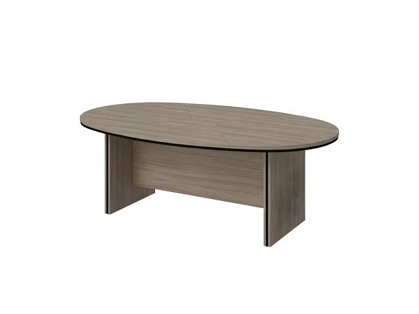 БЕРЛИН / BERLIN Конференц-стол составной 2160х1300х740 Шорвуд/Черный - Вид 1