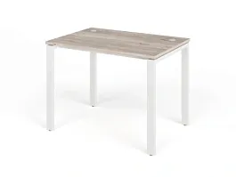 TANDEM RTD058-MK-100-MA Стол прямой на металлокаркасе ун-й 1000х700х750 Дуб Маувелла/Белый - Фото предпросмотра