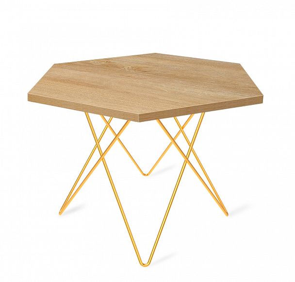 Основание для стола Sheffilton SHT-TU37 металлическое золото - Вид 9