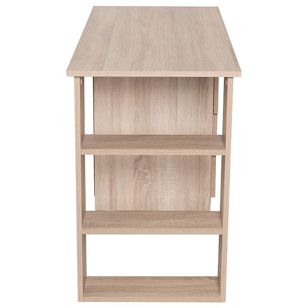 Стол письменный/компьютерный BRABIX "Scandi CD-016", 1100х500х750 мм, 4 ящика, дуб сонома, 641892, ЦБ013707-2 - Вид 23