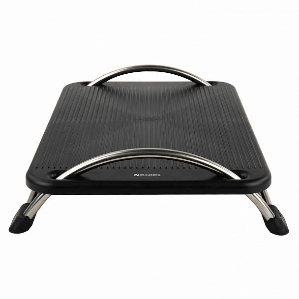 Подставка для ног BRAUBERG офисная, 43,5х33 см, регулируемый угол наклона, черная, 531488 - Вид 3