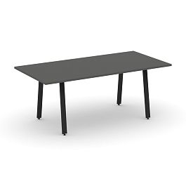 Style Project Direct Direct Стол переговорный SN-6A.SPRG-198.3 Антрацит/Металл Черный 1980*980*750 - Фото предпросмотра