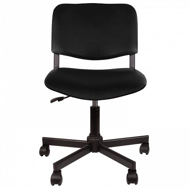 Кресло КР09, без подлокотников, кожзаменитель, черное, КР01.00.09-201- - Вид 5