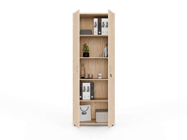 ЛАЙТ / LIGHT RLG038-70x35 Шкаф 4 полки 70x35x183 Дуб Сонома - Вид 3