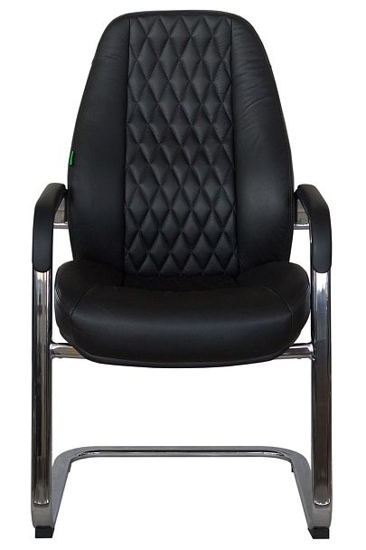 Кресло Orso-SF F385 нат.кожа чёрный (А8) - Вид 2