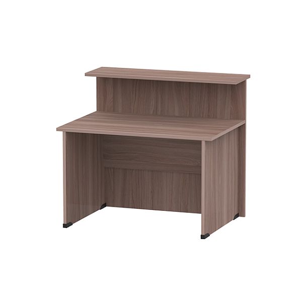 Стойка ресепшн прямая СР-120/80 ясень шимо темный - Вид 2