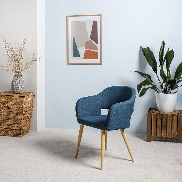 Кресло Oscar Сканди БлюАрт Натур - Вид 8