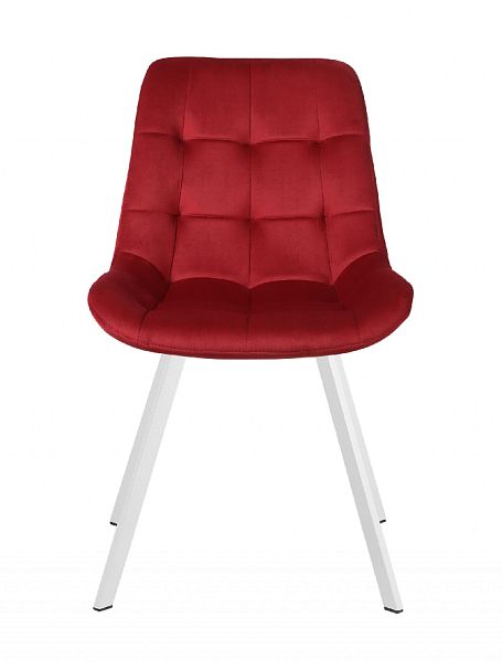 Комплект стульев Эйден М, Confetti bordo/белый, 2 шт. - Вид 2