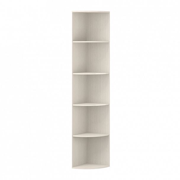 Стеллаж высокий угловой радиусный "Логистика" ПК-ЛОГ-СЖУ202Х35-В1-30 дуб альпийский - Вид 1