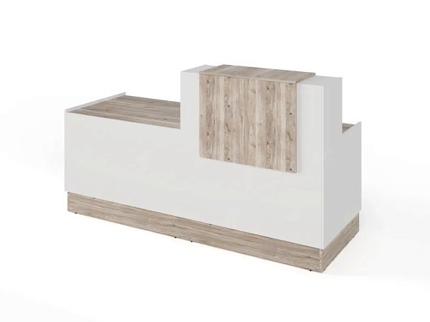 RTD090-200-MA ТАНДЕМ / TANDEM Стойка ресепшн 4-200 2000х700х1200 Дуб Маувелла - Вид 1