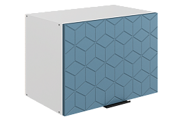 Стоун Шкаф навесной L500 Н360 (1 дв. гл.) с фрезеровкой 23.01.02.1845  - Фото предпросмотра