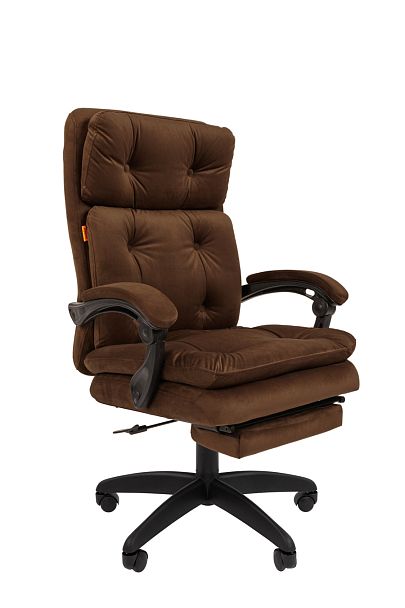 Кресло   Chairman Home 442 Россия ткань Т-14 коричневый - Вид 1