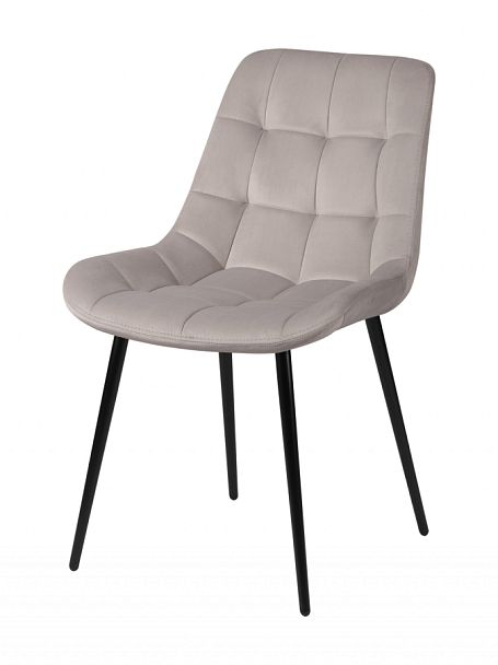 Комплект стульев Эйден, Confetti silver/черный, 2 шт. - Вид 1