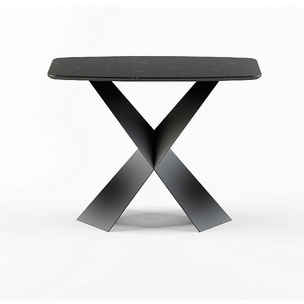 Консоль Tyler 100 керамика матовая, черная - Вид 2