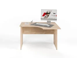 UNITY PС3-12 R ДУБ СОНОМА Офисный стол угловой Правый 1200х900х750 - Фото предпросмотра