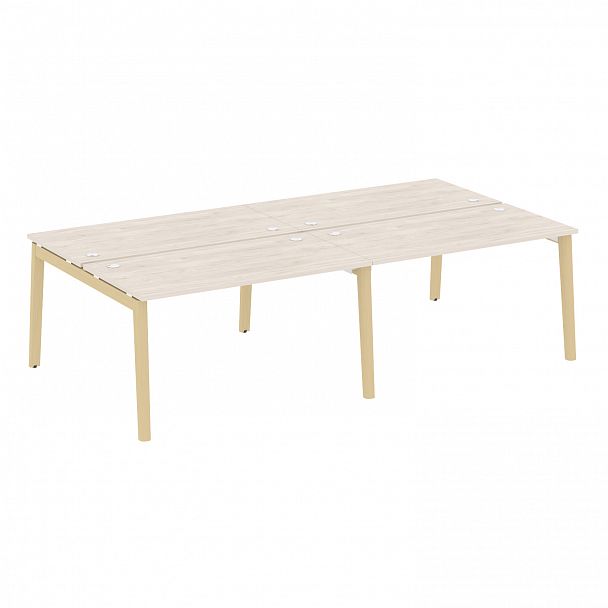 Рабочая станция "Onix wood" OW.D.RS-4.3.7 денвер светлый/дуб светлый - Вид 1