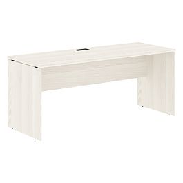 Стол прямой EDST 1767 Ясень Траун/Черный 1760х670х750 EDIS - Фото предпросмотра