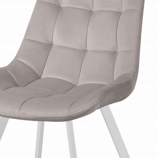 Комплект стульев Эйден М, Confetti silver/белый, 2 шт. - Вид 6