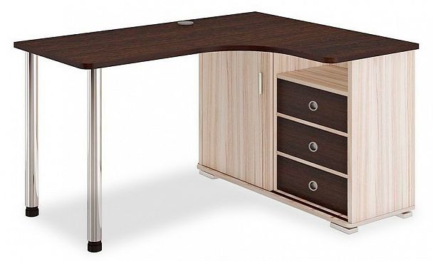 Стол письменный Домино СР-145СМ Венге/Карамель правый - Вид 1