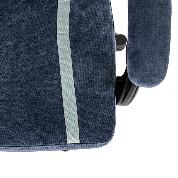 Кресло компьютерное BRABIX ''Shooter GM-123'', 2 подушки, ткань, синее/серое, 533212 - Вид 11