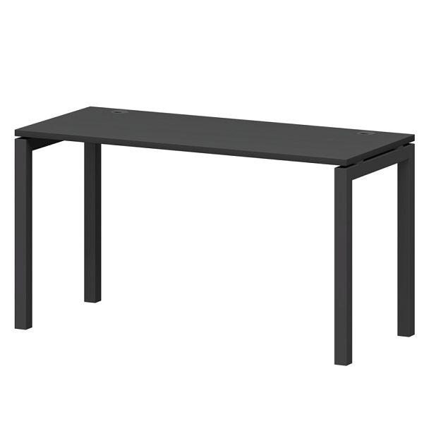 Стол на металлокаркасе СМС25-П-10К.60.Пр50 Графит/Антрацит 1000x600x750 Смарт - Вид 1