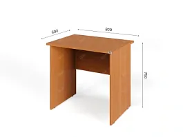 UNITY PС6-08 ВИШНЯ Офисный стол прямоугольный Прямой 800х600х750 - Фото предпросмотра