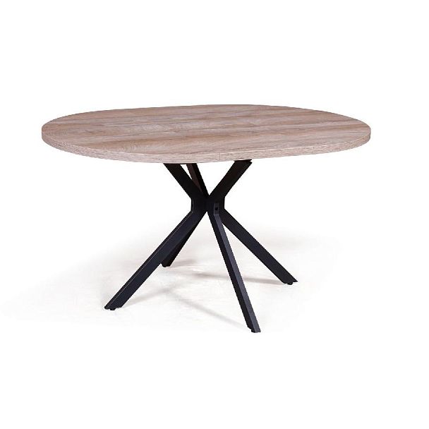 Стол круглый Vegas раздвижной (100+40) дуб эндгрейн - Вид 12