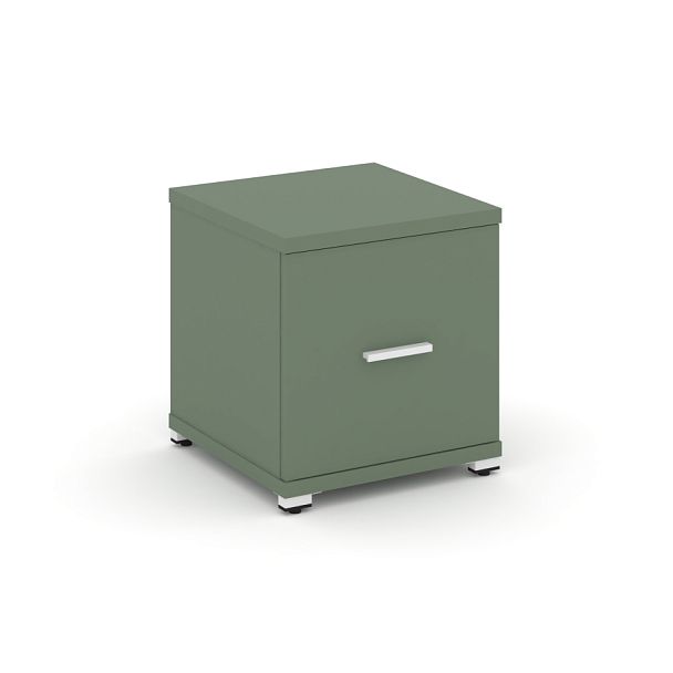 Concept Шкаф 1 узкая секция, 1 ниша CN.STU-113 W Кобо/Металл Белый 420*420*450 - Вид 1