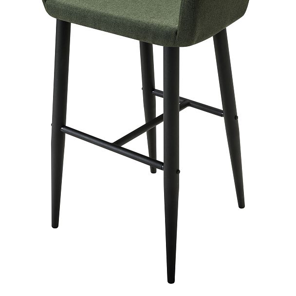 Кресло Бар.Oscar тёмно-зеленый/черный - Вид 5