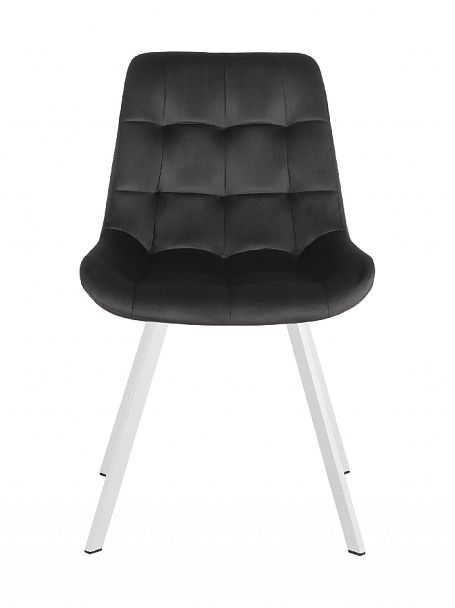 Комплект стульев Эйден М, черный H75/белый, 3 шт. - Вид 2