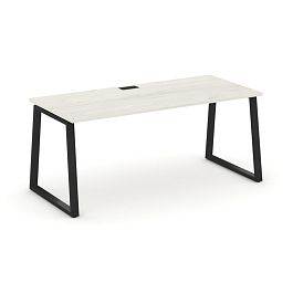 Style Project Direct Direct Стол письменный SN-6T1.SR-013.M Дуб Наварра/Металл Черный 1380*700*750 - Фото предпросмотра