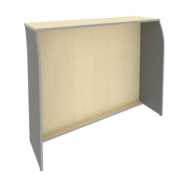 Riva Стойка ресепшн А.РС-3 Клён металлик 1444*506*1150 - Вид 1