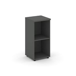 Стайл Проджект Стеллаж низкий узкий SN.STU.E-300 Антрацит 400*400*833 - Фото предпросмотра