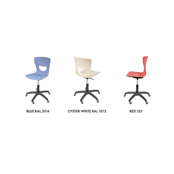 Кресло "PLUTO SW Кресло На черной Крестовине Somalia", синий - Вид 4