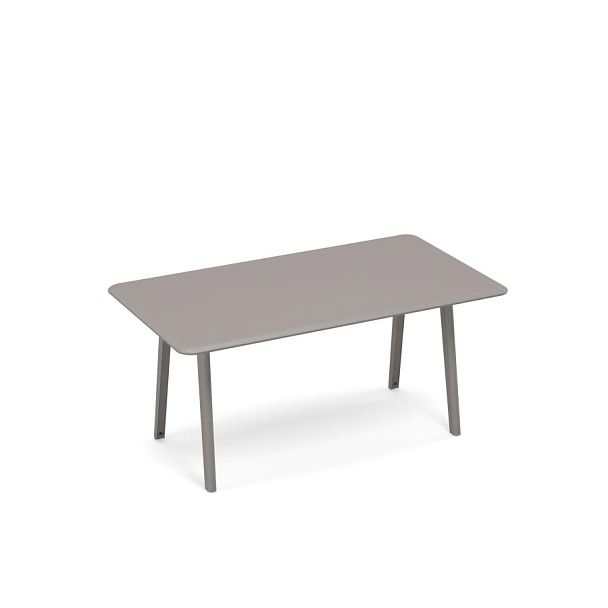 Стол для переговоров прямоугольный METAL Time metal ТМ М1 150 мокко премиум - Вид 1