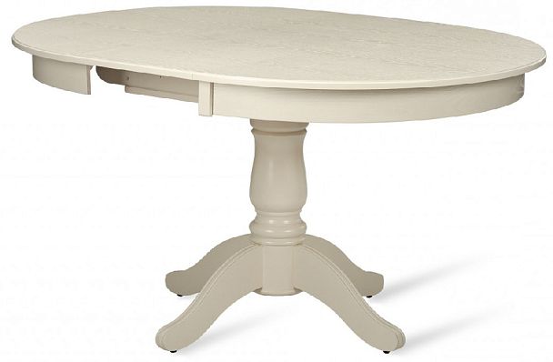 Стол деревянный раздвижной Вэлт D110(150)х110х76 Cлоновая кость - Вид 3