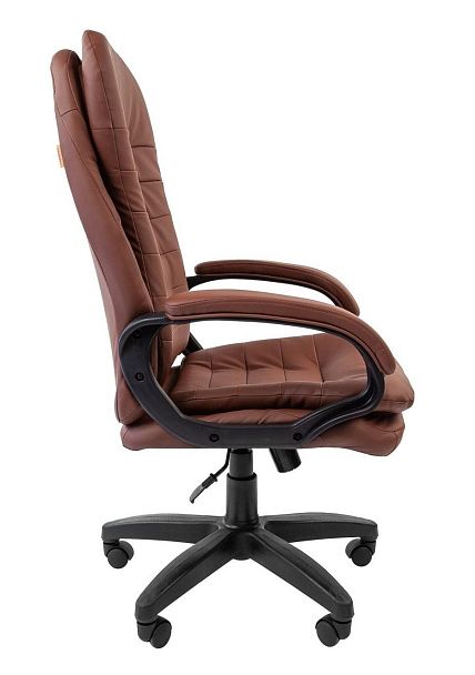 Кресло CHAIRMAN 795LT, экокожа, коричневый - Вид 3