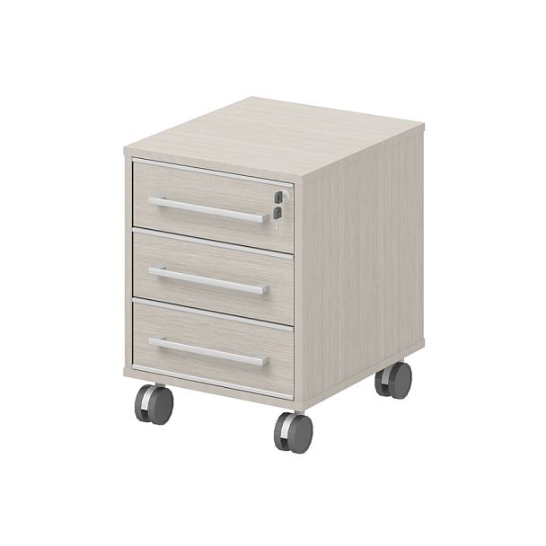 Тумба "Дипломат"  ПК-ДП-ТММ43Х50-В3-1247 дуб беленый новый - Вид 1