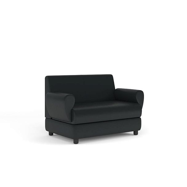 Диван 2-местный Матрикс экокожа черная CN1114 - Вид 1