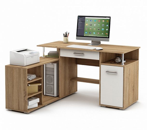 Стол письменный Амбер-9Я - Вид 1