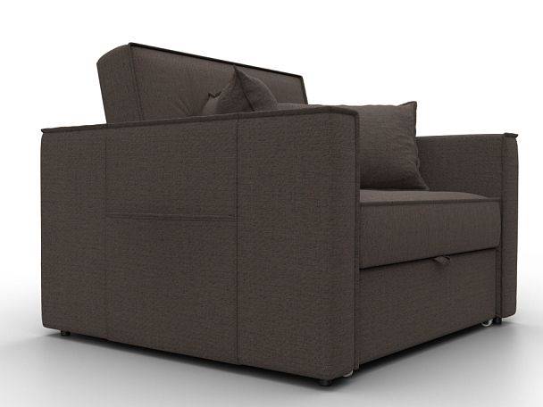 Кресло-кровать Лига-104 (80) Рогожка коричневый - Вид 3
