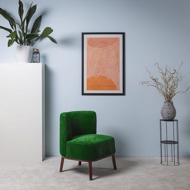 Кресло Шафран зеленый - Вид 9