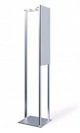 Вешалка Капричо-5  400х400х1780 металлик/пластик "Вешалки" ТК-002561000787 серый - Фото предпросмотра