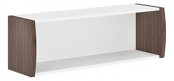 Полка навесная Бартоло ПНД Белый/Шамони - Вид 1